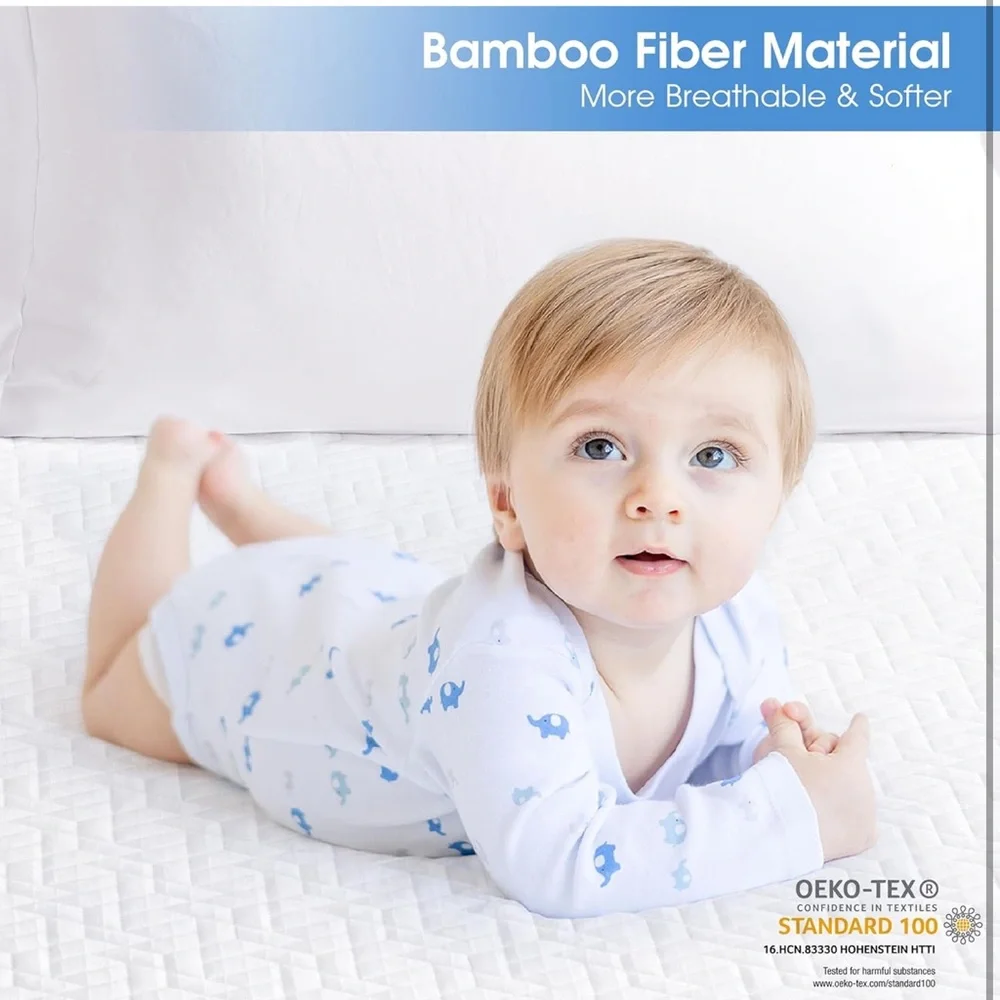 Waterproof Mattress Protector Queen Size Mattress Cover Mattress Pad 8”-21” OW - Picture 4 of 11